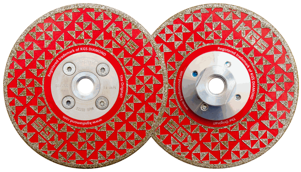 DISQUE 125 MD M14 Coupe et Ponce KGS SWIFLEX COBRA 2.0 DOUBLE FACE ...